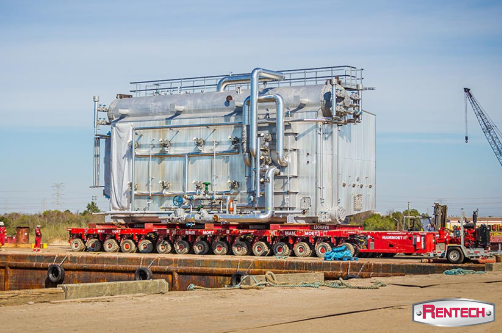 Watertube boiler transportation