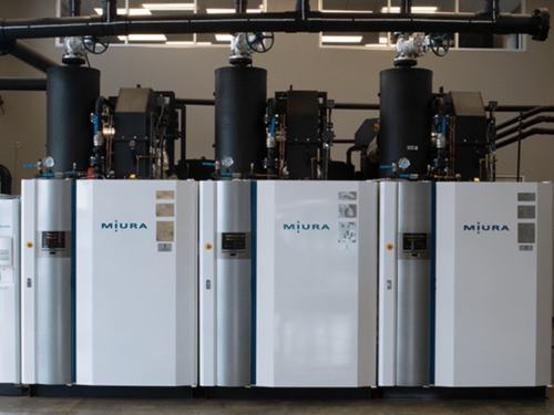 Miura modular steam boilers